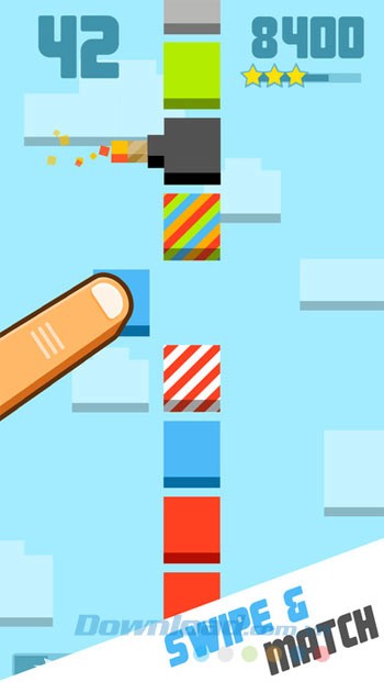 Giao diện game Crushy Bricks cho iOS