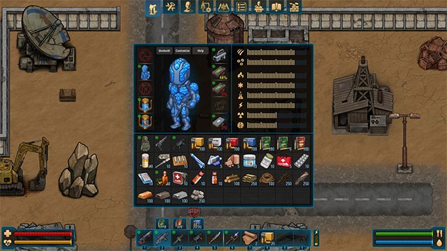 Càng chơi game CryoFall lâu thì nhân vật càng phát triển mạnh mẽ và giàu kỹ năng hơn