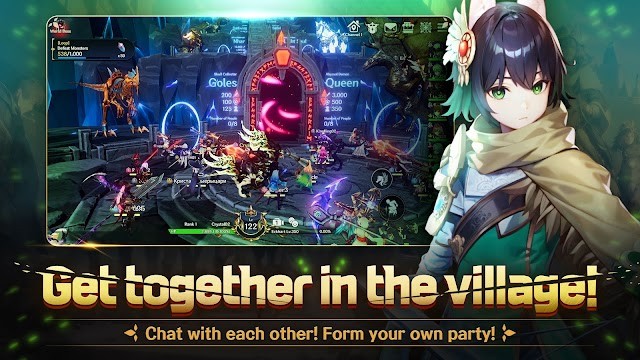 Hình thành tổ đội và cùng nhau chiến đấu trong game Crystal Knights