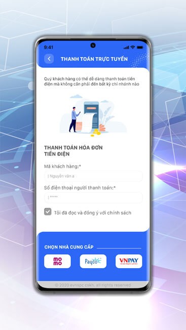 Thanh toán tiền điện