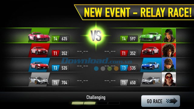 Chiến thắng sự kiện Relay