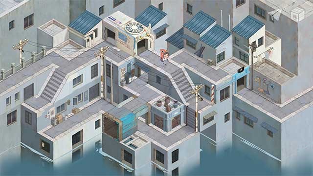 CTcity được xây dựng từ những khối hình trừu tượng khác nhau