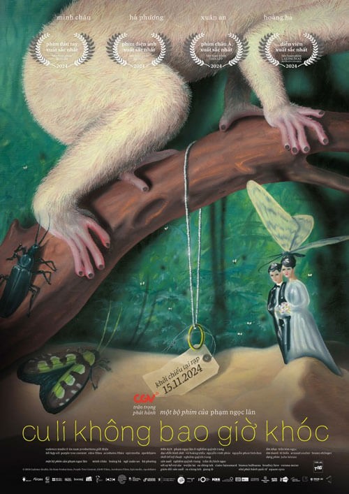 Poster phim Cu li không bao giờ khóc