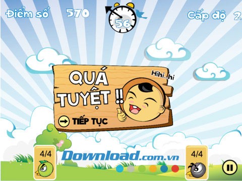 Cu tí bắn chim HD for iPad