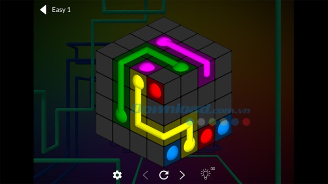 Game nối điểm Cube Connect