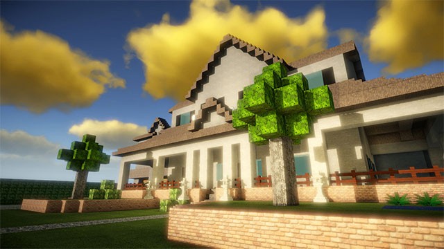 Đồ họa game tuyệt đẹp, phong cách giống Minecraft