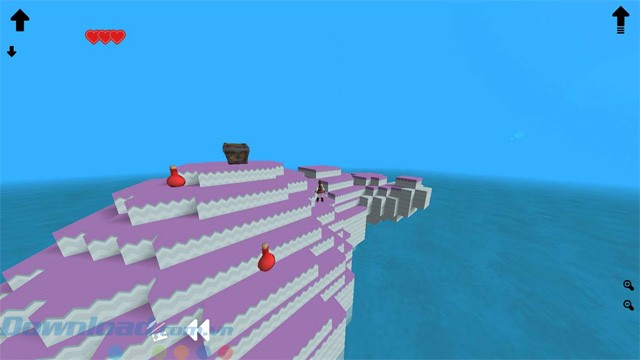 Game được tạo với Cubes Crafter