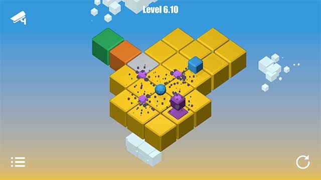 Cubiscape 2 là game giải đố thú vị trong thế giới hình khối