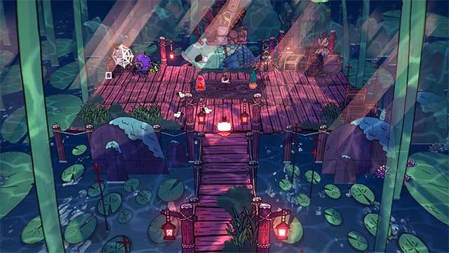 Khám phá bí mật của năm vùng bí ẩn trong Cult of the Lamb