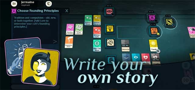 Viết nên câu chuyện của riêng bạn trong Cultist Simulator