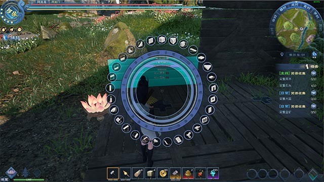 Kết hợp săn bắn, thu thập tài nguyên, chế tạo với xây dựng và sinh tồn không ngừng