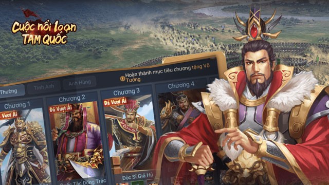 Mỗi tướng sẽ chỉ huy một loại lính cố định và các loại lính có tính khắc chế