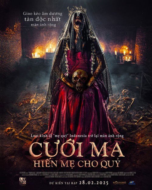 Poster phim Cưới ma: Hiến mẹ cho quỷ