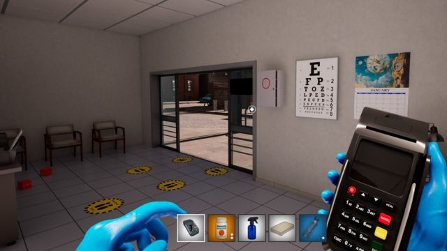 Tiến bộ trong CURE - A Hospital Simulator để mở khóa thuốc men, trang bị và vũ khí