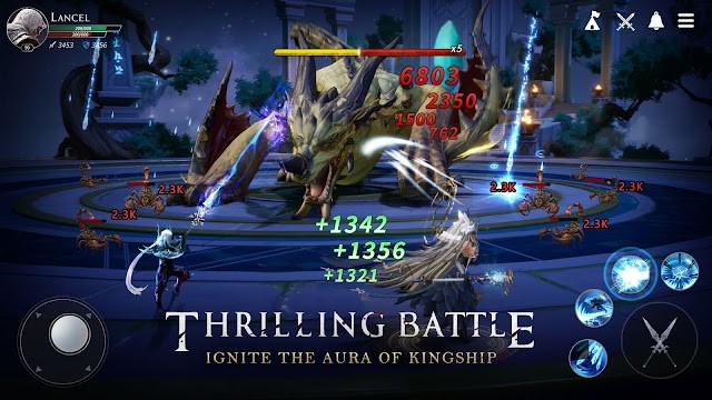 Tham gia các trận chiến dữ dội với quái vật