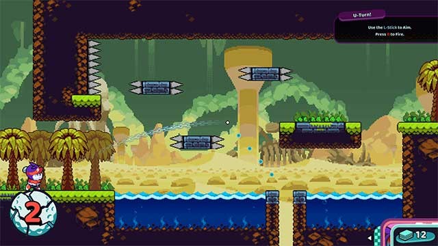 Điều khiển nhân vật vượt qua các màn chơi chứa đầy những mối nguy hiểm kỳ lạ