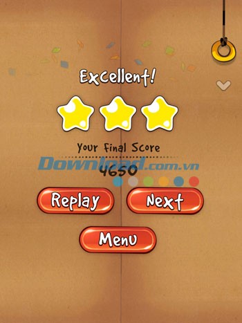 Thu thập đủ 3 sao