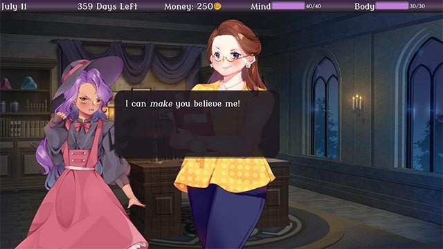 Giúp cô nàng ma cà rồng lên cấp và sẵn sàng cho những nhiệm vụ mới trong game Cute Bite