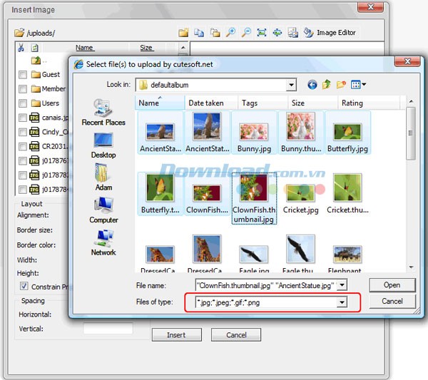 Cute Editor for ASP.NET