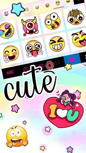 Nhiều biểu tượng cảm xúc cute