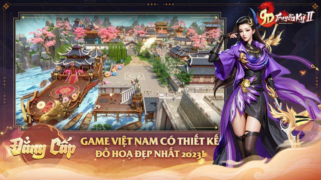 Cửu Dương Truyền Kỳ 2 - Game Việt Nam có thiết kế đồ hoạ đẹp nhất 2023!