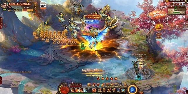 Giao diện game Cửu Thiên 3