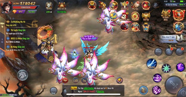 Cửu Thiên Mobile sở hữu đồ họa sắc nét