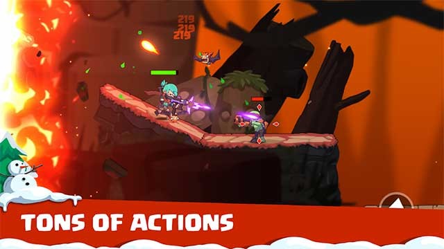 Cyber Dead for Android có hiệu ứng hình ảnh, hành động ấn tượng và mãn nhãn