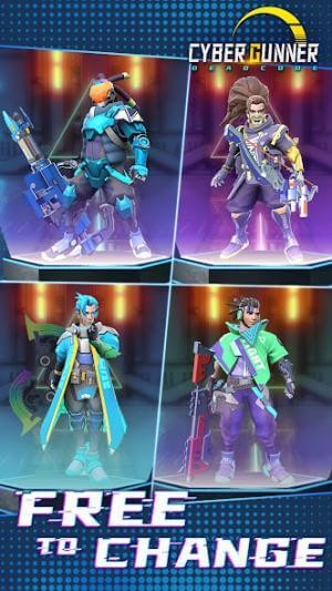 Thay đổi giữa các nhân vật hoàn toàn tự do