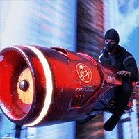 Cyberpunk Messenger: Game Đua Xe Ship Hàng Siêu Tốc