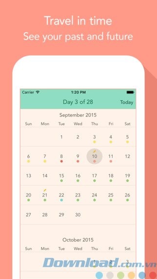 Tính toán ngày rụng trứng
