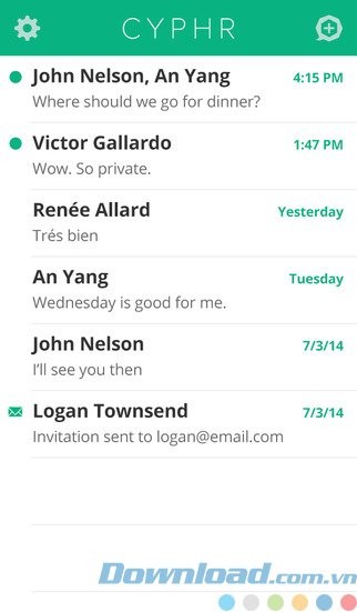 Chat nhóm tiện lợi và an toàn