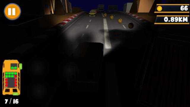 Lái xe ở chế độ ban đêm