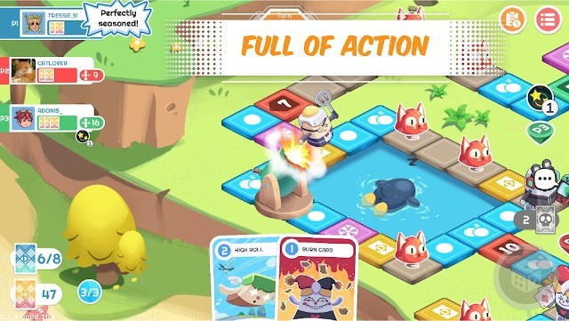 Chơi game trực tuyến vui nhộn, đầy hành động