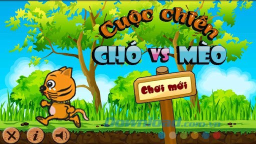 Đại chiến Chó Mèo for Android