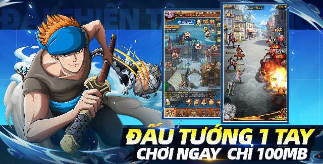 Đấu tướng rảnh tay chỉ 100 MB