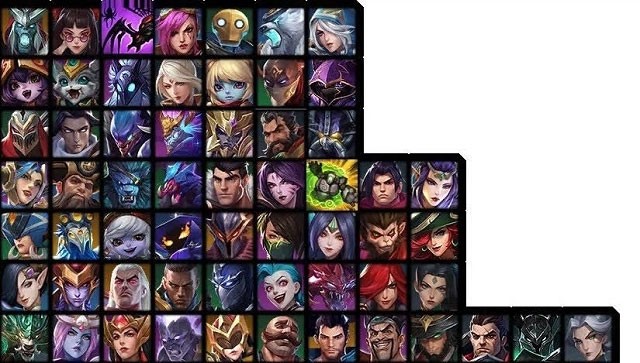 Danh sách tướng Đại Chiến Xẻng Vàng