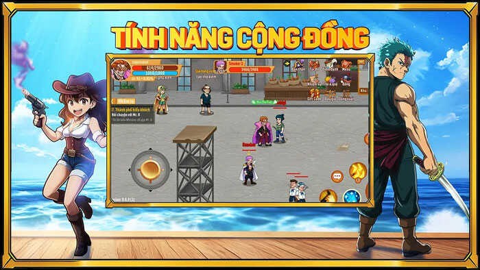 Các hoạt động chiến đấu trong game Đại Hải Trình