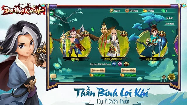 Game chiến thuật Đại Hiệp Khách cho iOS