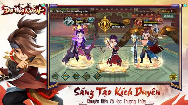 Game chiến thuật thẻ tướng Đại Hiệp Khách