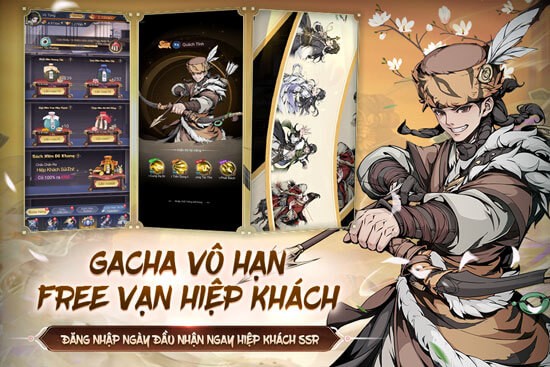 Gacha Vô Hạn - Free Vạn Hiệp Khách
