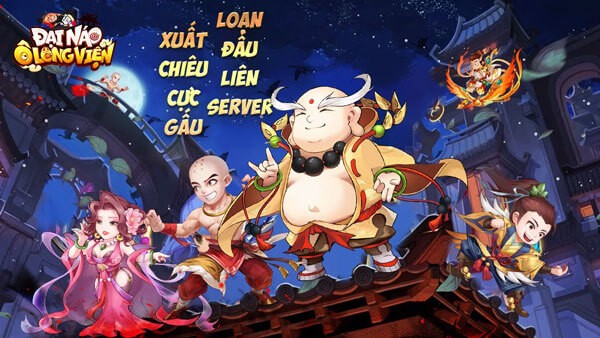Xuất chiêu cực gấu, loạn đấu liên server