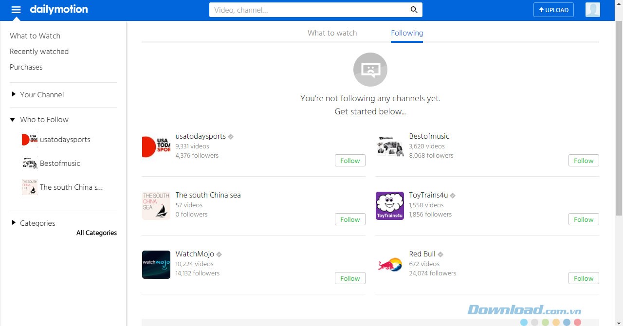 Theo dõi người dùng khác