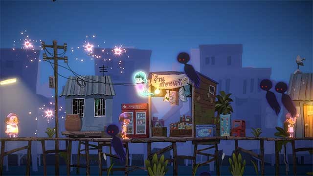 Cốt lõi của Dancing with Ghosts là một câu chuyện giàu cảm xúc