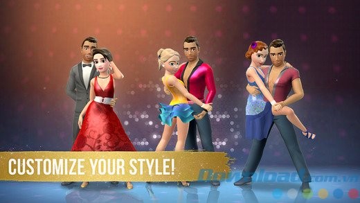 Tùy biến nhân vật trong Dancing with the Stars