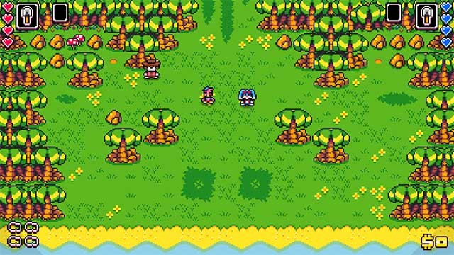 Dandy & Randy DX là game phiêu lưu đồ họa pixel vui nhộn và đầy màu sắc