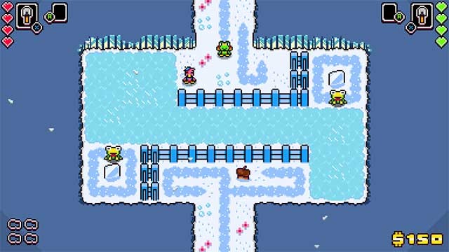 Đồ họa phong cách pixel dễ thương và đầy màu sắc