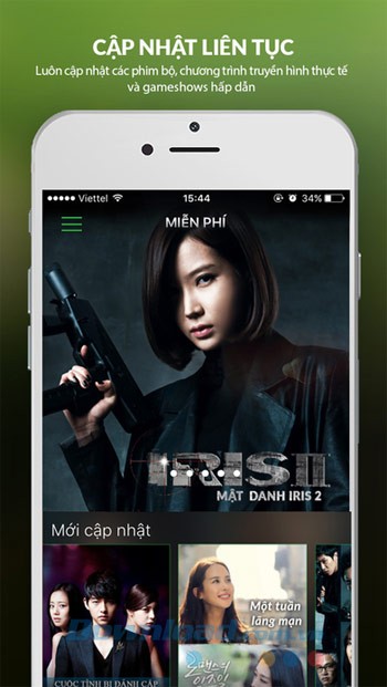 Cập nhật kho phim liên tục