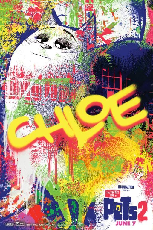 Ảnh thú cưng trong Poster The Secret Life of Pets 2