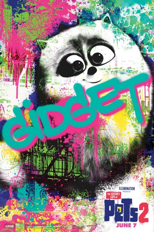 Ảnh thú cưng trong Poster The Secret Life of Pets 2